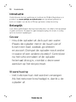 Preview for 92 page of Philips Sonicare FlexCare 900 Series User Manual