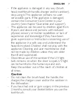 Preview for 7 page of Philips Sonicare FlexCare+ 900+ Series User Manual