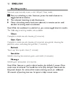 Preview for 12 page of Philips Sonicare FlexCare+ 900+ Series User Manual