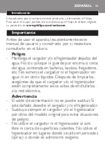 Preview for 53 page of Philips Sonicare FlexCare HX6911/50 Manual