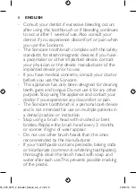 Preview for 8 page of Philips Sonicare FlexCare HX6912/52 Manual