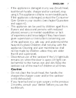 Preview for 7 page of Philips Sonicare FlexCare HX6932/36 Instruction