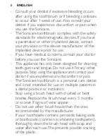 Preview for 8 page of Philips Sonicare FlexCare HX6932/36 Instruction