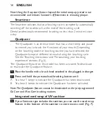 Preview for 14 page of Philips Sonicare FlexCare HX6932/36 Instruction