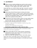 Preview for 192 page of Philips Sonicare FlexCare HX6932/36 Instruction