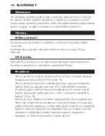 Preview for 198 page of Philips Sonicare FlexCare HX6932/36 Instruction