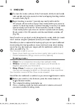 Preview for 10 page of Philips Sonicare FlexCare Platinum HX9141/20 Manual