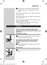 Preview for 17 page of Philips Sonicare FlexCare Platinum User Manual