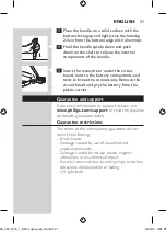 Preview for 21 page of Philips Sonicare FlexCare Platinum User Manual