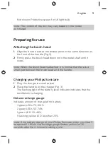 Preview for 9 page of Philips Sonicare FlexCare Manual