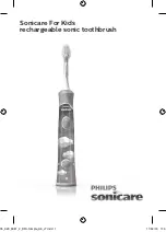 Philips Sonicare For Kids HX6322/04 Manual preview