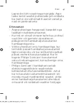 Preview for 47 page of Philips Sonicare For Kids HX6322/04 Manual