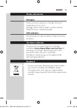 Preview for 71 page of Philips Sonicare HealthyWhite HX6721/35 Manual