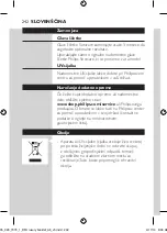 Preview for 242 page of Philips Sonicare HealthyWhite HX6721/35 Manual