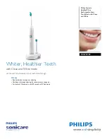 Philips Sonicare HealthyWhite HX6732/02 Specifications preview