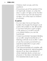 Preview for 6 page of Philips Sonicare HealthyWhite Quick Manual