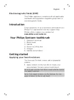 Preview for 9 page of Philips sonicare HX3411/01 Manual