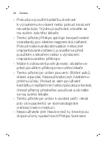 Preview for 22 page of Philips sonicare HX3411/01 Manual