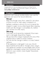 Preview for 6 page of Philips Sonicare HX6211/04 User Manual