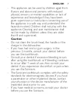 Preview for 7 page of Philips Sonicare HX6211/04 User Manual