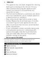 Preview for 8 page of Philips Sonicare HX6211/04 User Manual