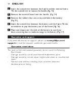 Preview for 14 page of Philips Sonicare HX6211/04 User Manual