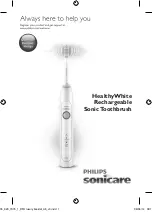 Philips sonicare HX6762/20 Manual preview