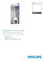 Philips Sonicare HX7011 Specifications preview