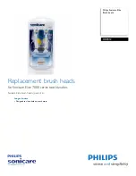 Philips Sonicare HX7012 Specifications preview