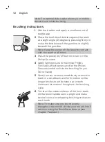 Preview for 12 page of Philips sonicare HX91 Manual