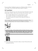 Preview for 21 page of Philips Sonicare Optimal Clean HX6829/76 Manual