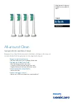 Philips Sonicare ProResults HX6014/39 Specifications preview