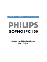 Philips SOPHO IPC 100 User Manual preview