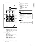 Предварительный просмотр 7 страницы Philips SoundBar CSS2113 Manual
