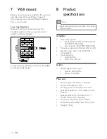 Предварительный просмотр 12 страницы Philips SoundBar CSS2113 Manual