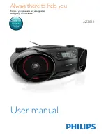 Philips Soundmachine AZ3831 User Manual предпросмотр