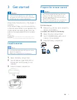 Предварительный просмотр 11 страницы Philips Soundmachine AZ3831 User Manual