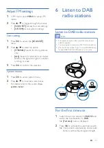 Preview for 13 page of Philips Soundmachine AZB500/79 User Manual