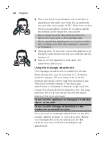 Preview for 22 page of Philips SP9811 Manual