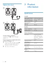 Предварительный просмотр 8 страницы Philips SPA1260 User Manual