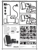 Предварительный просмотр 1 страницы Philips SPA1300/05 Instructions For Use