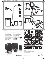 Предварительный просмотр 1 страницы Philips SPA1310/05 Instructions For Use