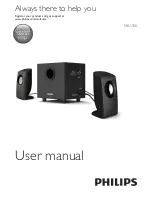 Philips SPA1330 User Manual preview
