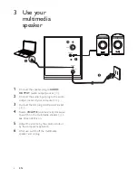 Предварительный просмотр 8 страницы Philips SPA1330 User Manual