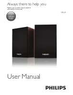 Philips SPA20 User Manual предпросмотр