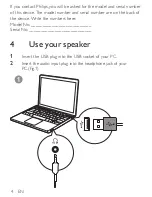 Предварительный просмотр 6 страницы Philips SPA2100 User Manual