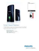 Предварительный просмотр 1 страницы Philips SPA2200 - PC Multimedia Speakers Manual