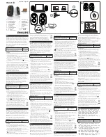 Philips SPA3210B/10 User Manual предпросмотр