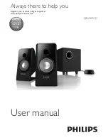 Предварительный просмотр 1 страницы Philips SPA4355/12 User Manual