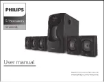 Philips SPA5160B User Manual предпросмотр